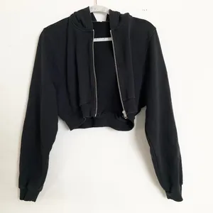 Alo Yoga Sweet Escape Zip Up Hoodie Black XS thumbnail 4