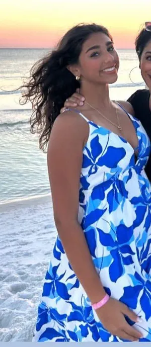 Target Blue maxi dress thumbnail 2