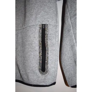 Nike Sportswear Tech‎ Fleece Crewneck Sweatshirt Heather Grey Women's Medium thumbnail 6