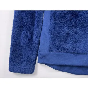 The North Face Womens Blue High Pile Fleece Full Zip Jacket Size Small‎ thumbnail 6