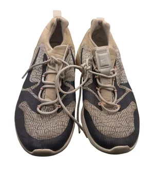 Nike React Infinity Run Flyknit 2 SZ 7 Gray Navy Peach Running Sneakers thumbnail 1