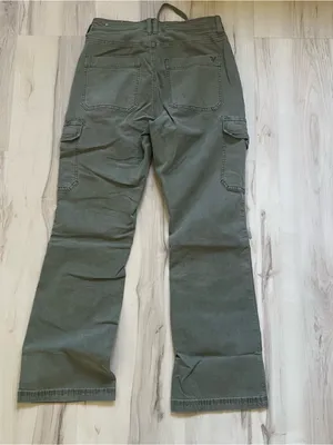 Green American Eagle pants size 6 thumbnail 6