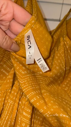 Mustard Yellow Dress Size L thumbnail 3