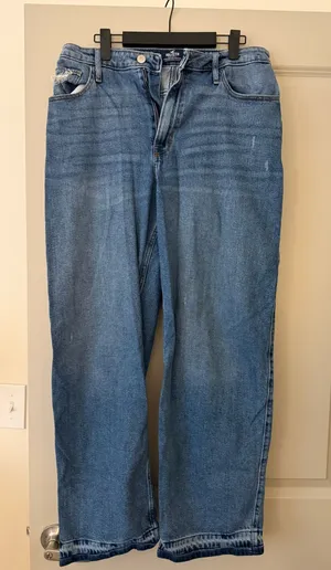 Hollister Wide-Leg Jeans High-Rise thumbnail 1
