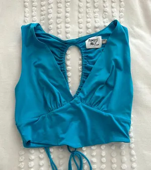 Princess Polly Blue Top thumbnail 1