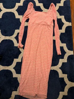 Target House of Aama pink polka dot dress thumbnail 4