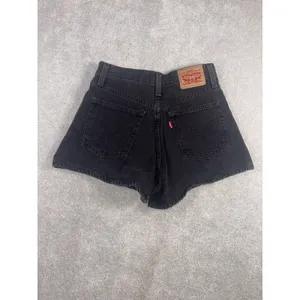 levis high waisted mom shorts black washed 26 thumbnail 5
