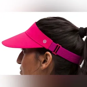 Lululemon Womens Fast Paced Wide Band Running Visor Passionate thumbnail 9