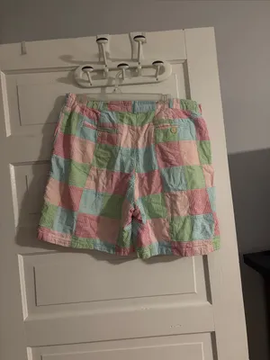Orvis Pastel Patchwork Seersucker Women’s Shorts thumbnail 2