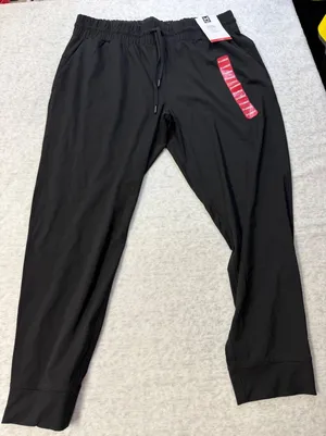 Members Mark Travel Jogger Black‎ XL Relaxed Fit 28 Inseam NWT thumbnail 1