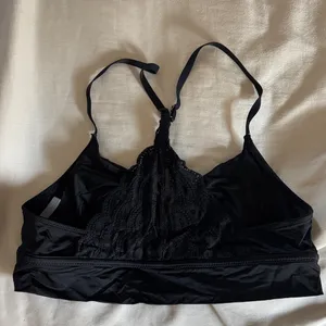 Aerie Midnight Black Lace Bralette / J15 thumbnail 2
