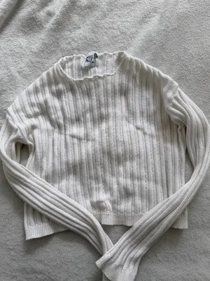 Princess Polly Adrianna Sweater - White Knit thumbnail 2
