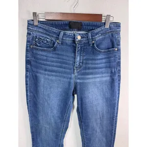 Buckle Black Curvy‎ Bootcut Jeans Medium Wash Stretch Denim 29x30 thumbnail 7
