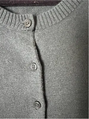 Gap Hunter Green Cardigan Preppy Dark Academia Grandpa Chic Sweater S thumbnail 3