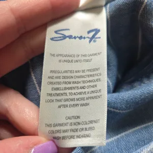 Seven7 Striped Tie Belt Waist Wide Leg Jeans thumbnail 14
