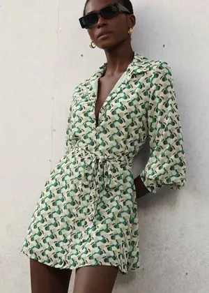 Green Shein Dress thumbnail 1