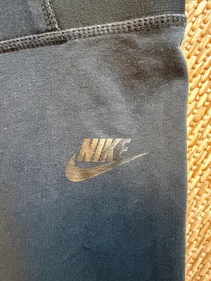 Nike  Black Logo Performance Leggings thumbnail 2