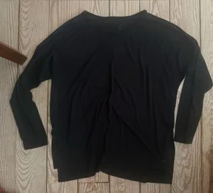 Nike Dri-Fit black long sleeve shirt XXL thumbnail 1