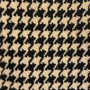 FINAL PRICE Moodie Houndstooth Mini Skirt Tan thumbnail 3