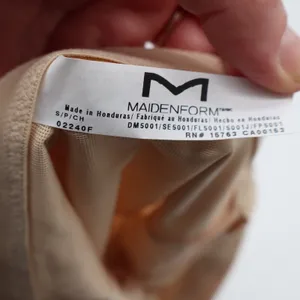 Maidenform DM5001 Womens High Waist Tummy Control‎ Shapewear Shorts Beige Small thumbnail 5