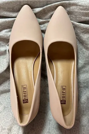 Nude High Heel Pump - Elegant Women's Dress Shoe thumbnail 1