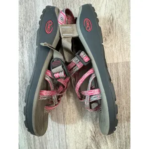 Chacos Z/Cloud 2 Womens Size 10 Pink Grey Strappy Toe Loop‎ Hiking Sandals thumbnail 4