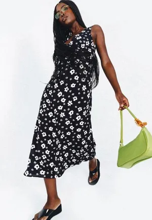 Floral Midi Dress thumbnail 1