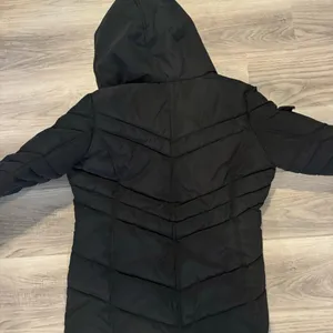 Steve Madden NYC Medium Black Lined and hooded Winter Parka thumbnail 7