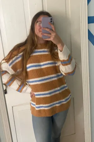 American Eagle waffle knit sweater thumbnail 1