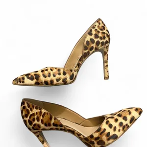 Gianni Bini Leopard Haircalf Stiletto‎ Heels 6.5 Y2K thumbnail 2