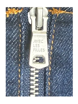 Avec Les Filles 𖦹 Sleeveless A-Line Skater Mini Dress 𖦹 Royal Rinse Denim 𖦹 0 thumbnail 11