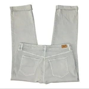 Lauren Ralph Lauren Jeans Blue Gray High Rise Premier Straight Ankle sz 10 thumbnail 3