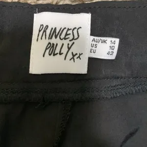 Princess Polly xx women silk like high waisted ankle wide leg trouser pant sz 10 thumbnail 4