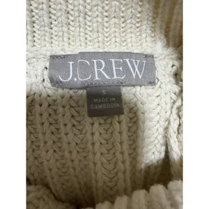 J. Crew‎ Relaxed Rollneck Sweater Linen Women's Size Small thumbnail 10