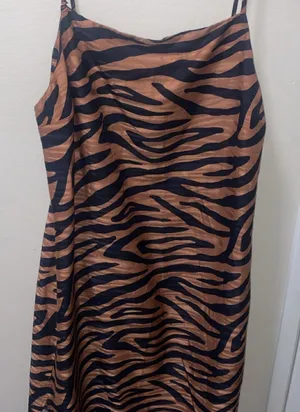 Gianni Bini Animal Print Dress size L thumbnail 1