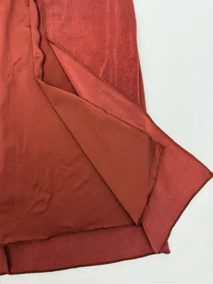 Oh Polly Margot Hardware Detail Cut-Out Halterneck Maxi Dress Auburn Brown thumbnail 11