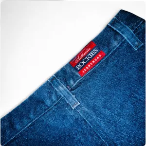VTG Rockies Bareback Western Jeans Womens 9/10 High Rise V-Yoke Cowboy Denim 27 thumbnail 8