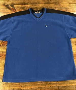 Elements Sweatshirt Crewneck Grandpa Sweater Blue Black Retro Men’s Size XXL thumbnail 1