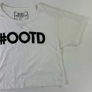 Riot Society White #OOTD tee thumbnail 2