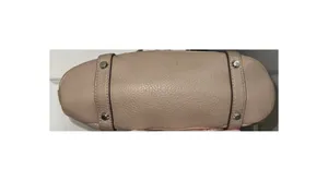 Michael Kors Bedford Medium Belted Leather Satchel – Taupe / Dark Khaki thumbnail 3