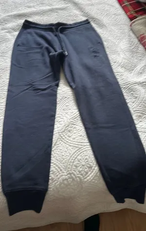 Navy blue Hollister sweatpants thumbnail 1