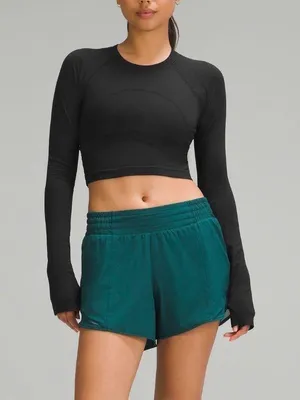 Lululemon Swiftly Tech Cropped Long Sleeve 2.0 thumbnail 1