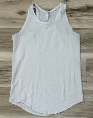 Lululemon Light Pink Racerback Tank Top Women’s 8 thumbnail 1