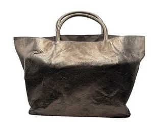 Estee Lauder Silver Tote‎ Bag with Structured Design thumbnail 1