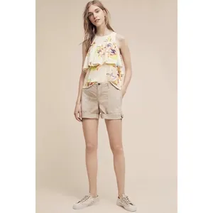 NWT!! Anthropologie MEADOW RUE Cantara Floral Knit Tiered Tank Top X-Small thumbnail 4