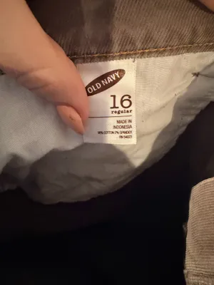 Old Navy Tan Corduroy Skirt Size 16 thumbnail 3