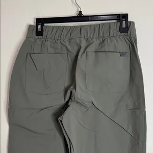 Figs FigsPro Skinny Zip Fly Elastic Waist Trouser Agave Green Scrub Work Pants S thumbnail 10