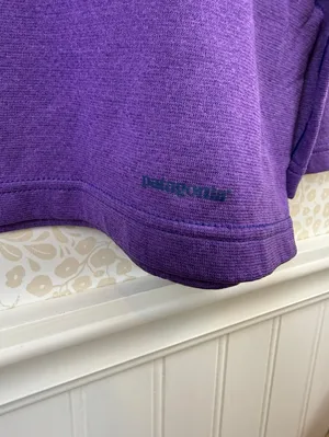 Patagonia Women's Purple Capilene Midweight Crew Baselayer - Size - Large thumbnail 6