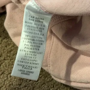 Juicy Couture Women’s Pink Hooded Zip Up Sweatshirt Size Large thumbnail 7