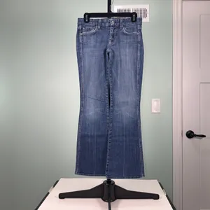 Women’s 7 For All Mankind A Pocket Bootcut Jeans Size 25 thumbnail 2